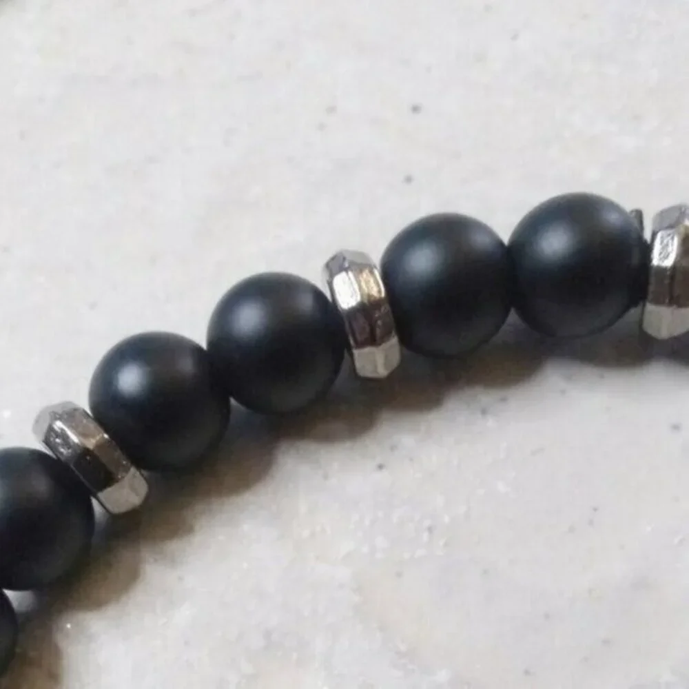 Indian Chief Headdress Skull Men's Bracelet ~ Warrior Native Biker Gamer Wraith